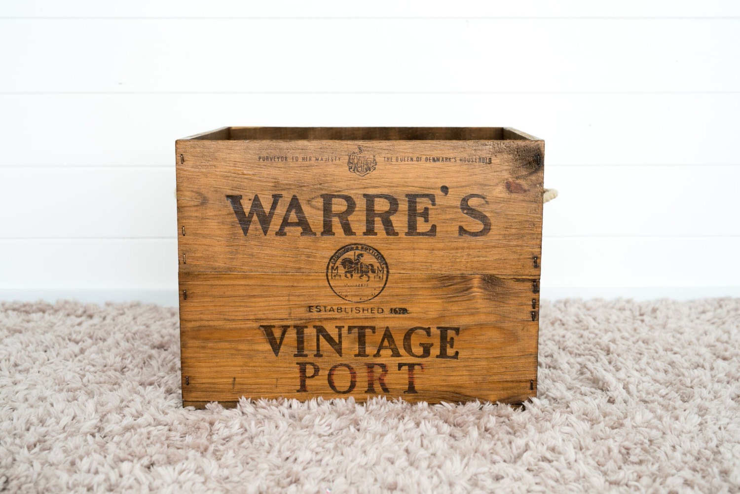 Vintage storage crate XL Etsy