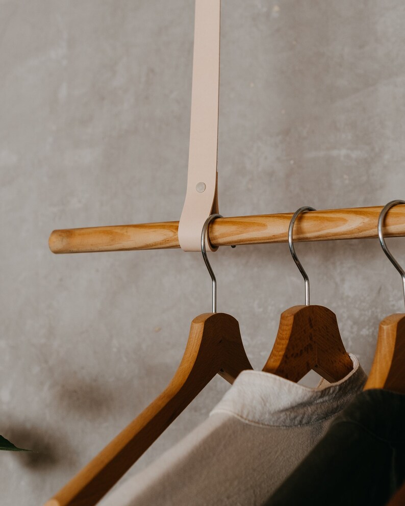 Leather Straps for Clothes Rail Hanging Clothing Rack Etsy