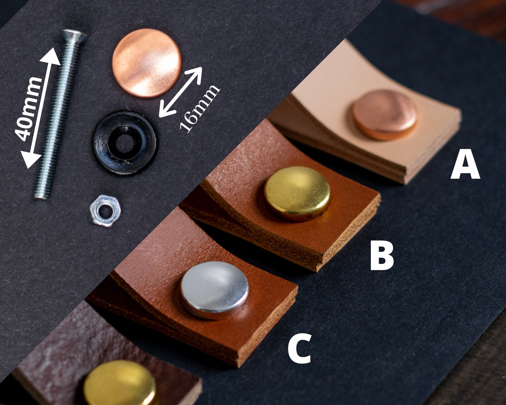 Leather Drawer Pulls Leather Pulls Leather Handles Etsy Australia