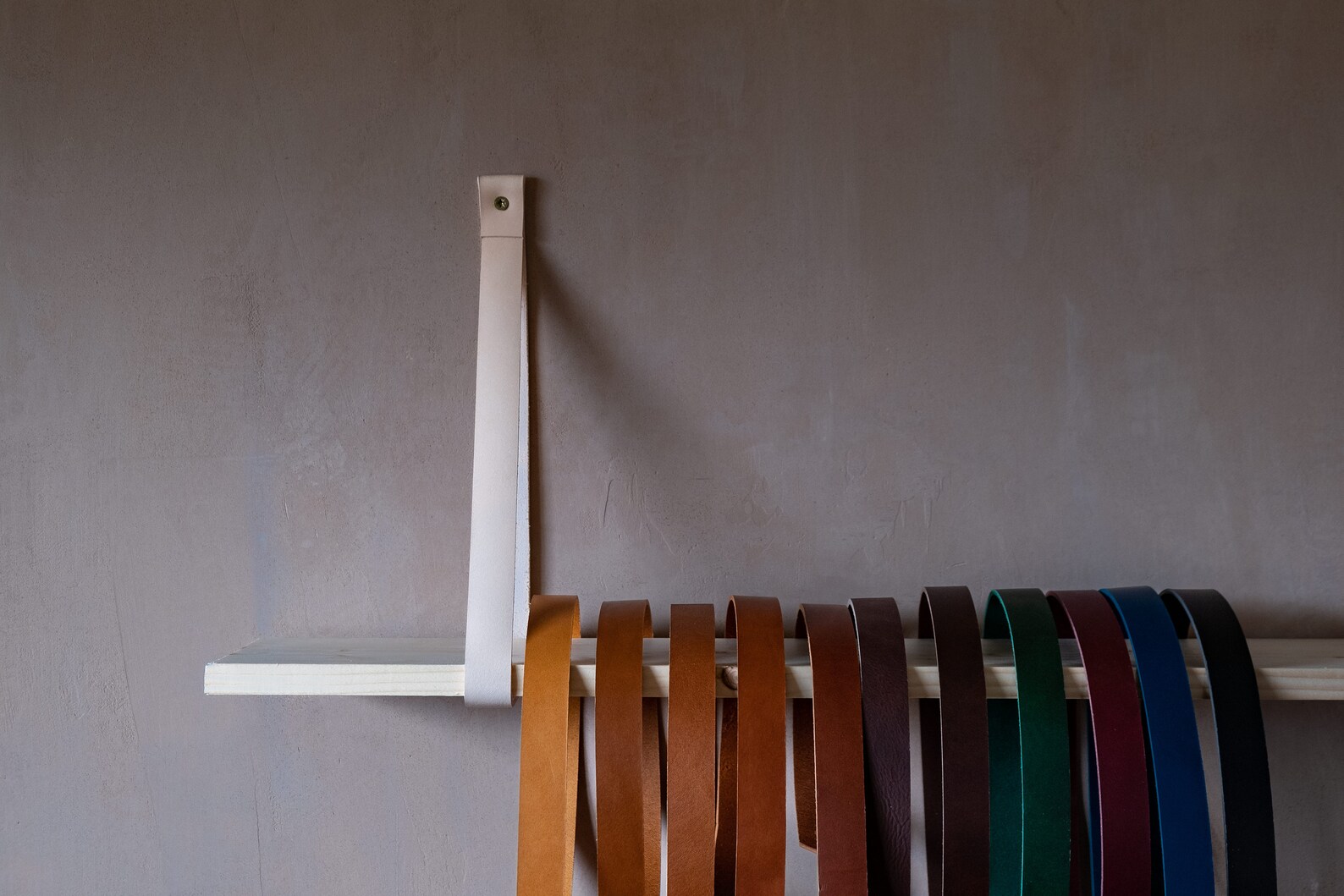 Leather Shelf Straps Leather Straps for Shelves Leather Etsy UK