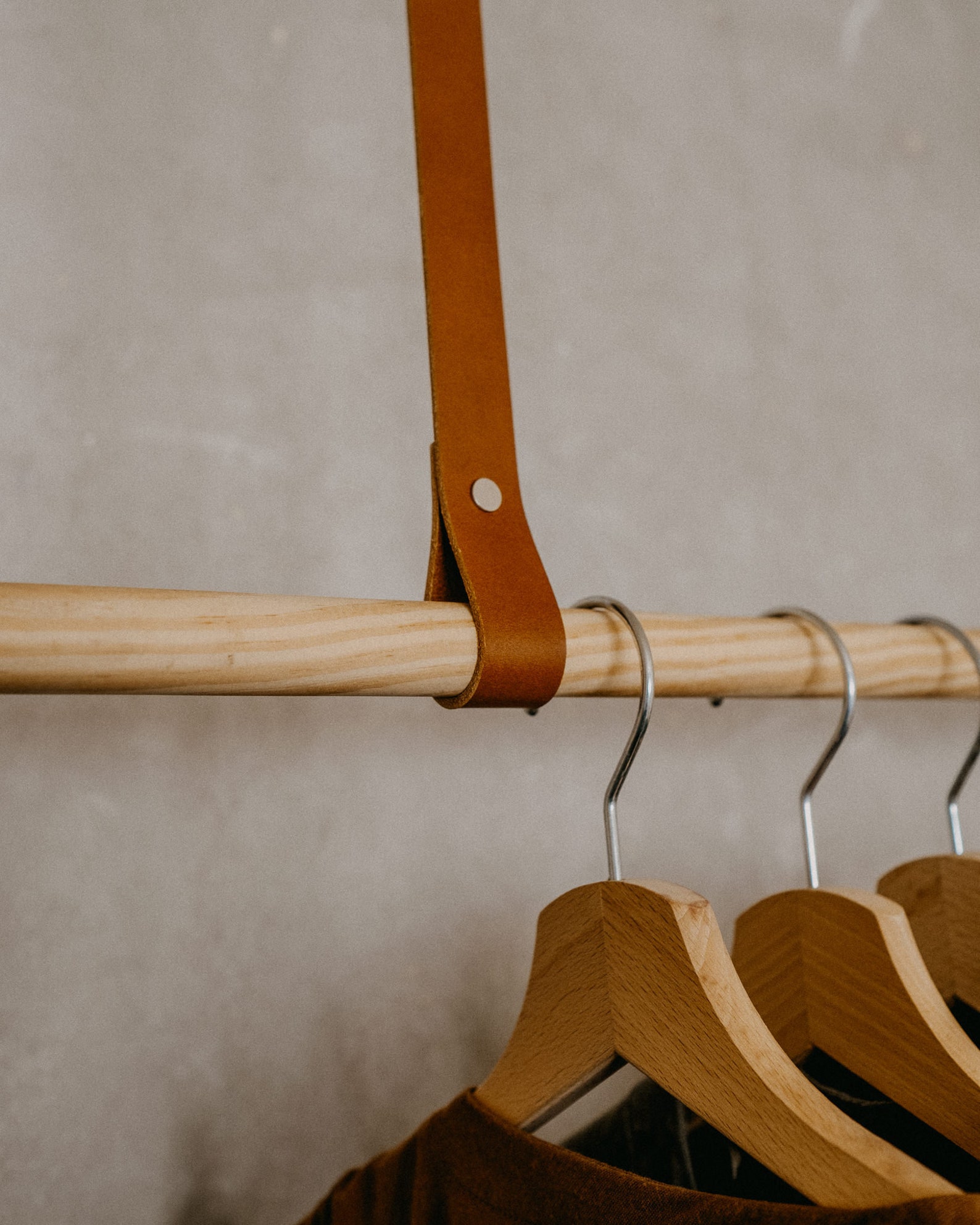 Leather Straps for Clothes Rail Hanging Clothing Rack - Etsy
