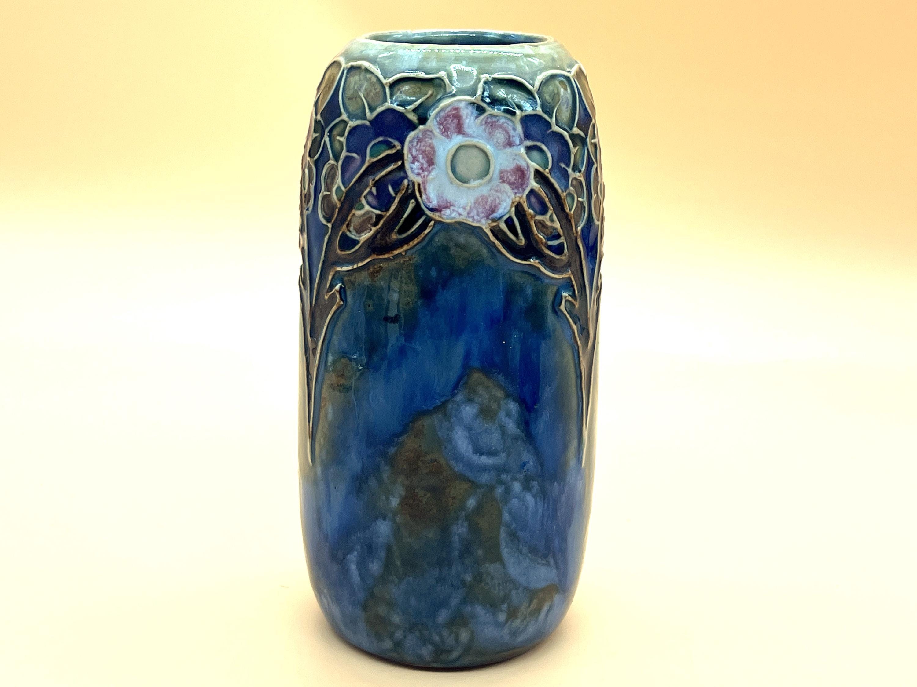 アンティークのリリー パーティントン ロイヤル ドルトン 陶器の花瓶 2