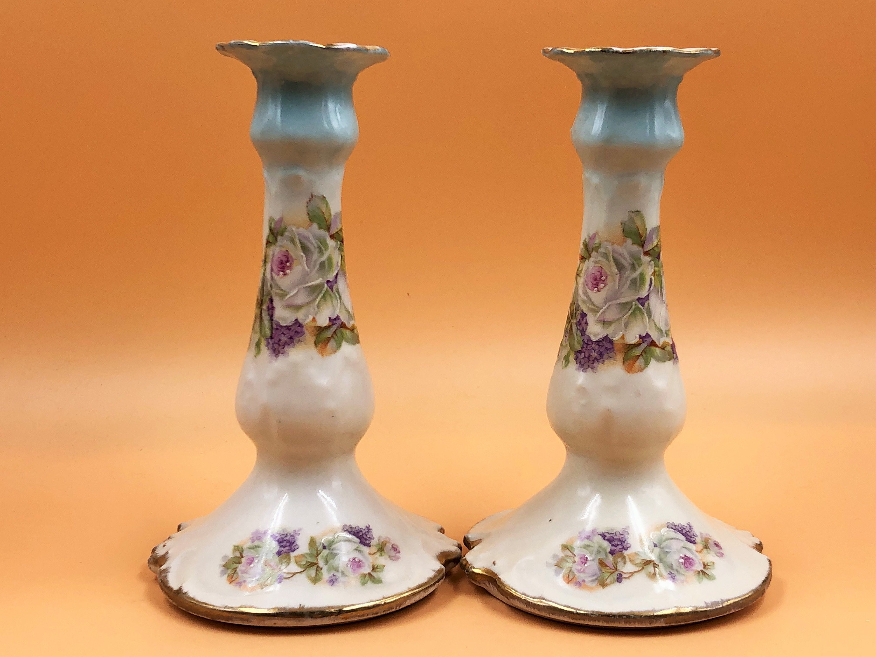 Limoge candle holder - Etsy 日本