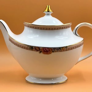 Royal Doulton China Darjeeling projeta bule de chá com capacidade para 2 litros. H5247. - POSTAGEM GRATUITA NO REINO UNIDO -
