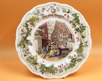 ヴィンテージ ダウルトン ブランブリー ヘッジ コレクターズ プレート