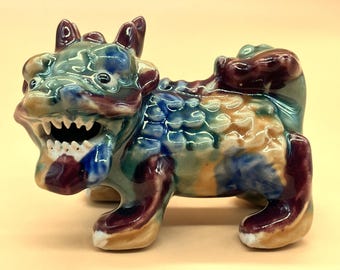 YaYou Zhen Cang 作、署名入りアンティーク中国磁器伊万里犀の置物 2