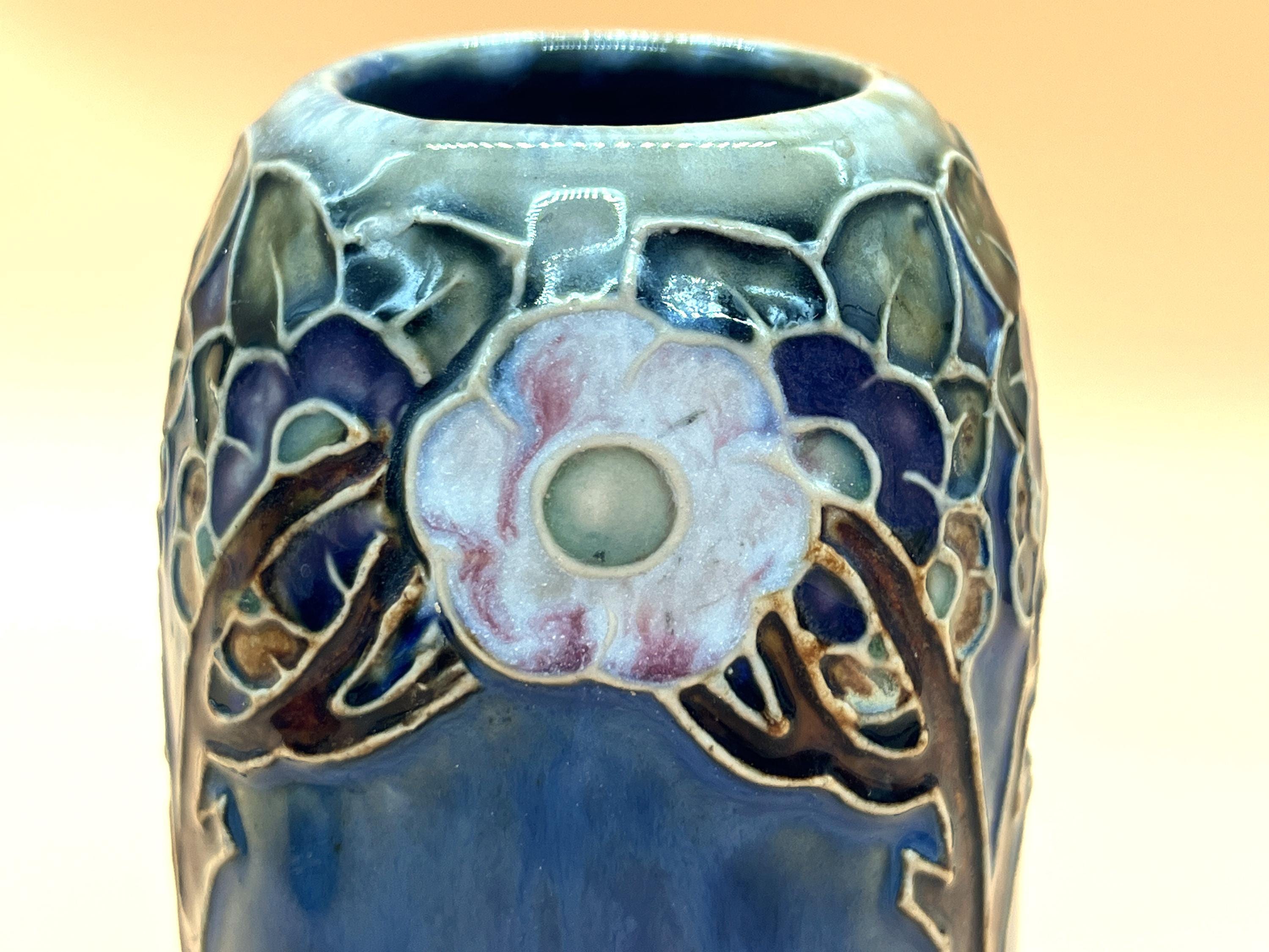 アンティークのリリー パーティントン ロイヤル ドルトン 陶器の花瓶 2