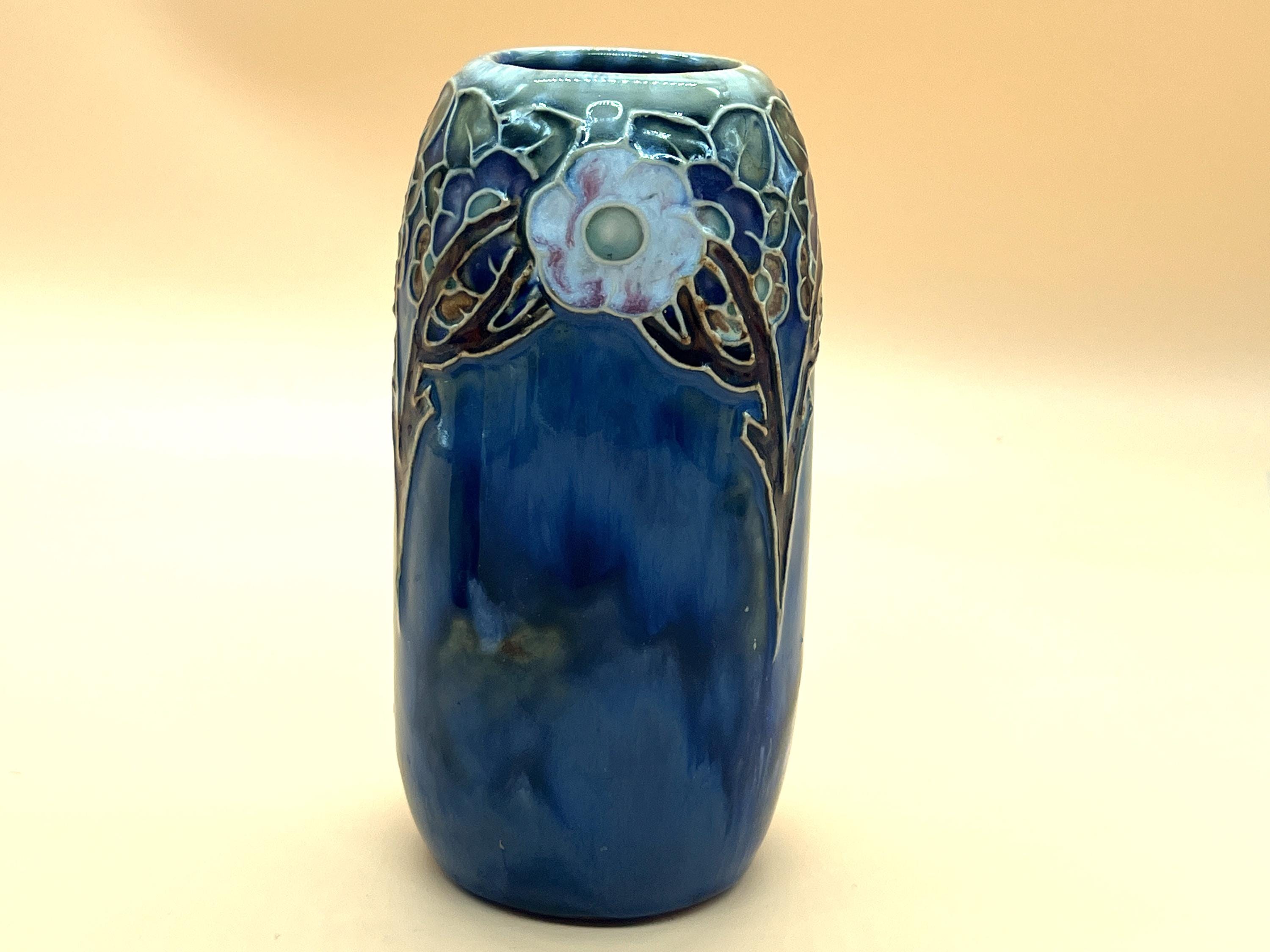 アンティークのリリー パーティントン ロイヤル ドルトン 陶器の花瓶 2