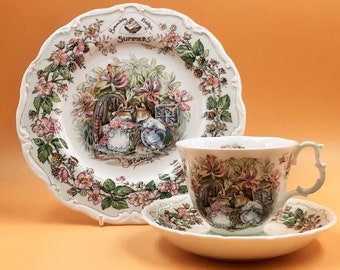 ROYAL DOULTON BRAMBLY HEDGE Summer セット