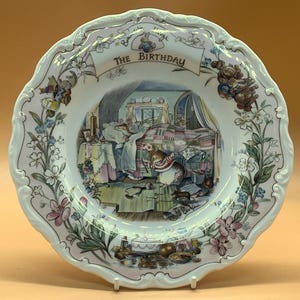Brambly Hedge the Wedding Plate - Etsy