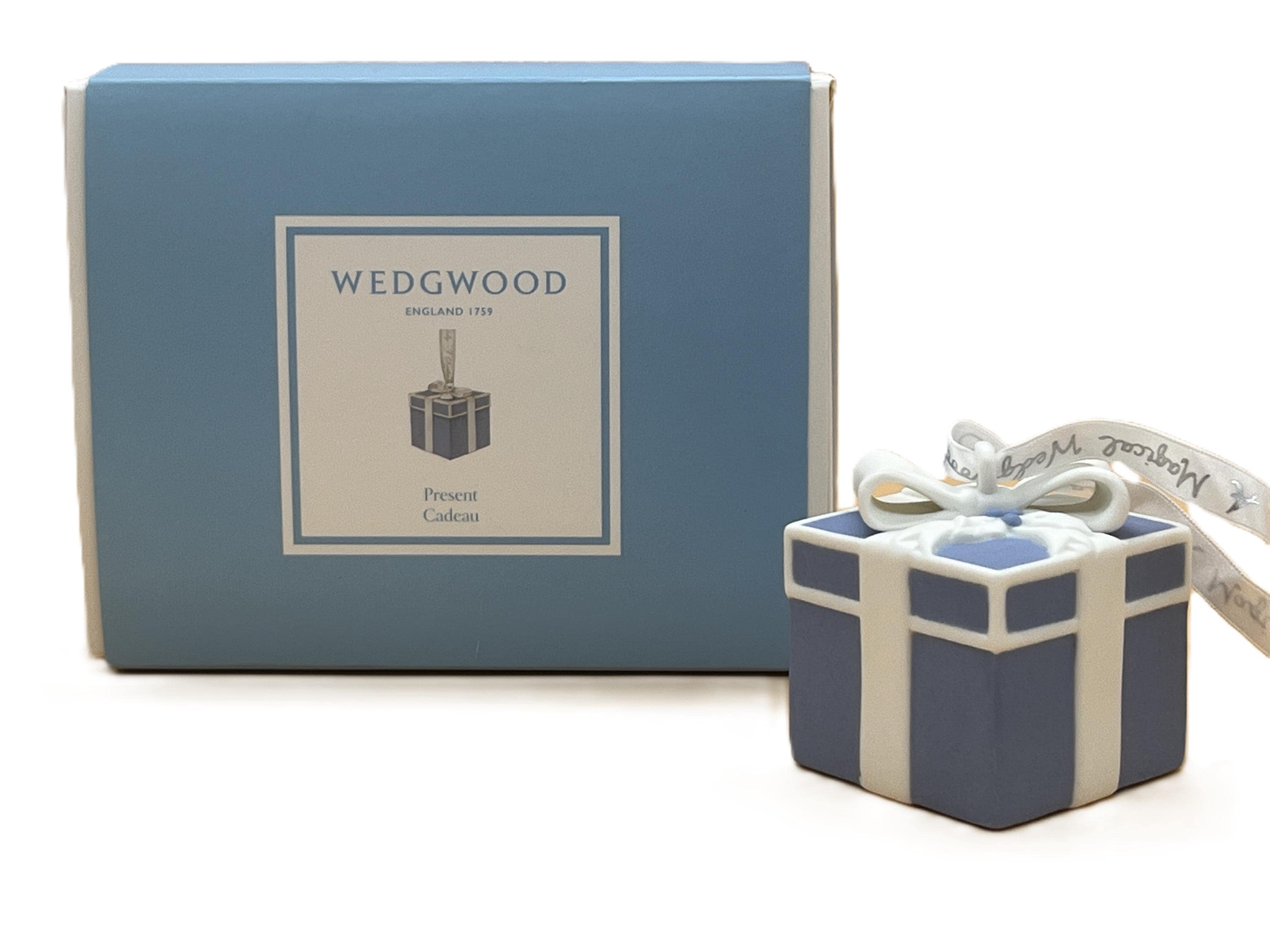 ウェッジウッド陶器のクリスマスプレゼント/ギフトツリー吊り下げ