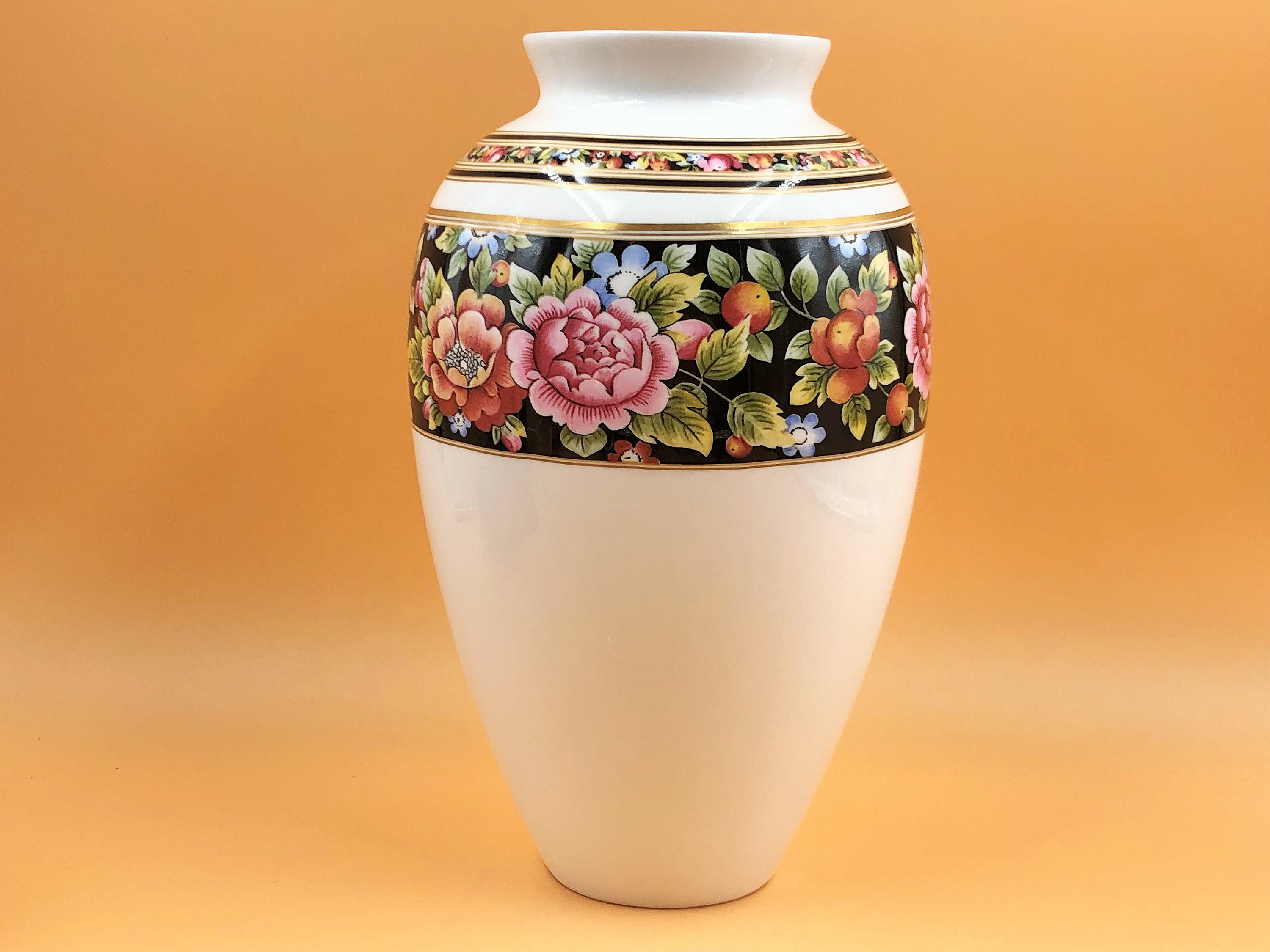 Large China Clio Design Vase in Box. - Etsy