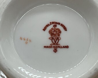 ヴィンテージ ロイヤル クラウン ダービー キング ボーダー デザイン