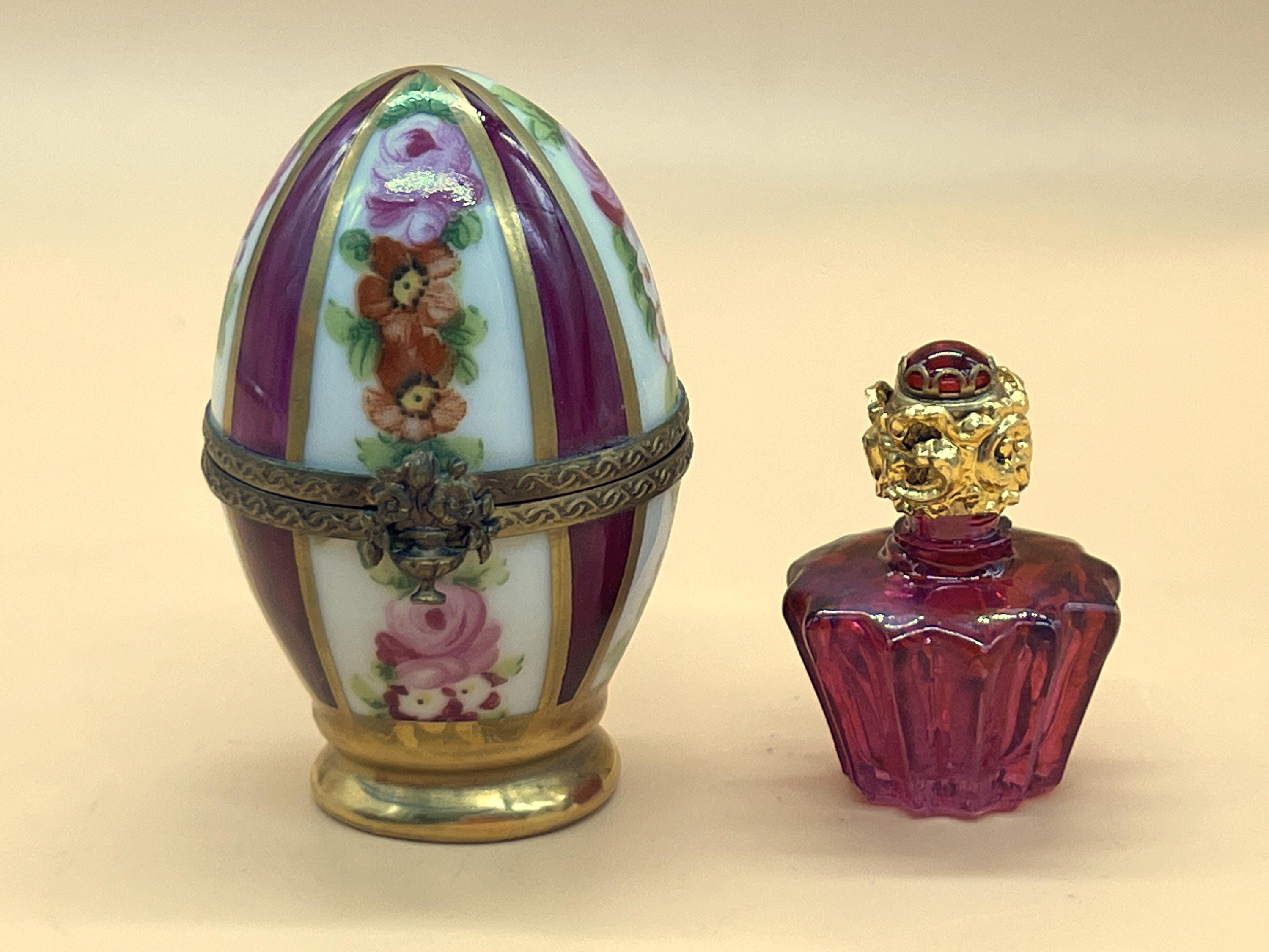 Limoges Egg Perfume - Etsy