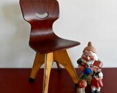 Chaise enfant Pagholz-Flötotto par Adam Stegner années 60 fabrication allemande
