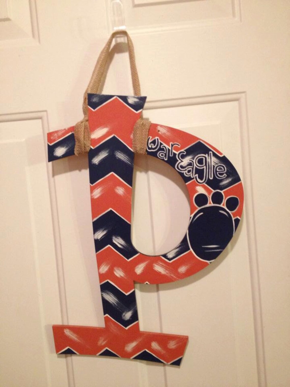 Customized wooden door hangers Etsy