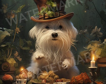 5 Magic Westie | AI Art