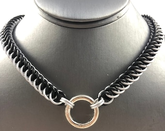 Anodized Aluminum & Rubber 4-1 Half Persian Collar