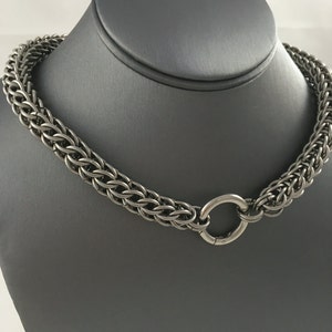 Stainless Steel Full Persian Chainmaille Collar