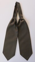 Last lot ! Silk Self Tie Ascot Cravat 51" length. Hand made