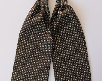 Last lot ! Silk Self Tie Ascot Cravat 51" length. Hand made