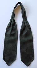 Silk Self Tie Ascot Cravat 51" length. Hand made