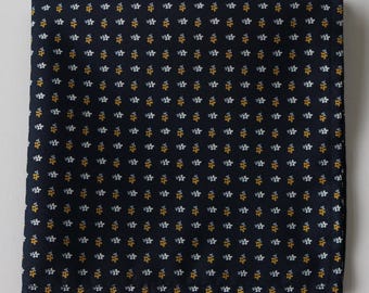 Pañuelo de bolsillo de seda hecho a mano: Millefiori, geométrico, floral - 30 cm