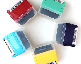 SALE! 2*Identity Protection Roller Stamps with 2*Refill Inks