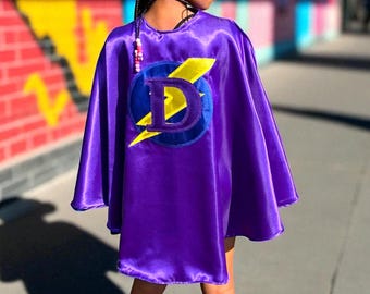 Personalized Superhero Cape with Mask, Custom Kids Dress Up Costume, Birthday Gift for Boys Girls, Pretend Play Cape Set
