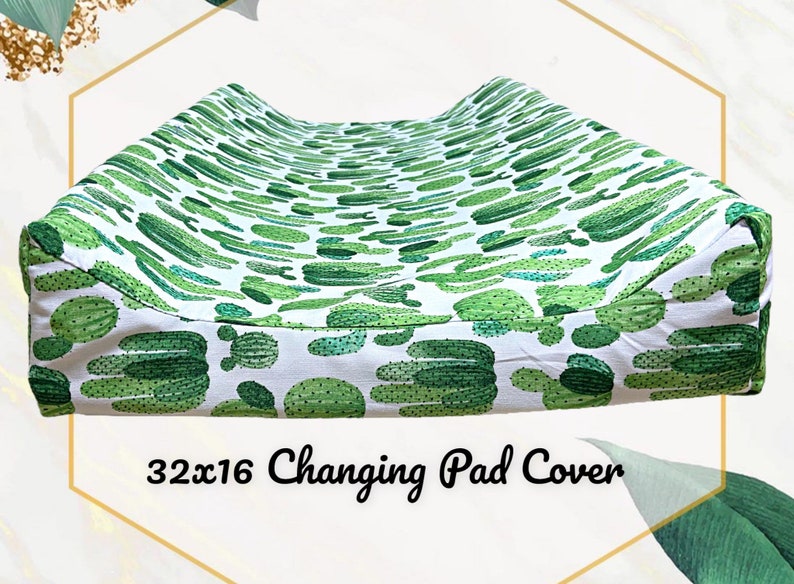Cactus Changing Pad Cover Desert Baby Nursery Cactus Etsy