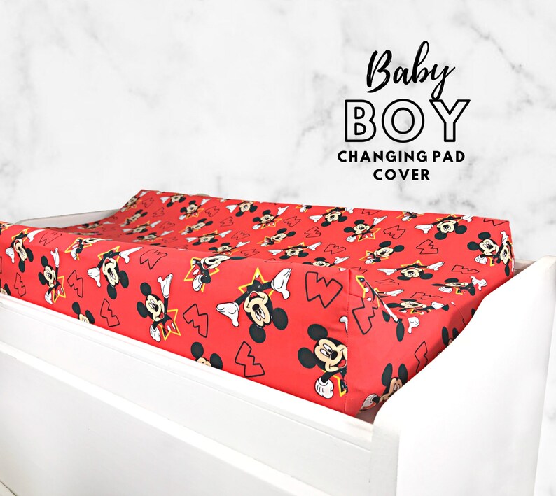 baby boy changing pad cover