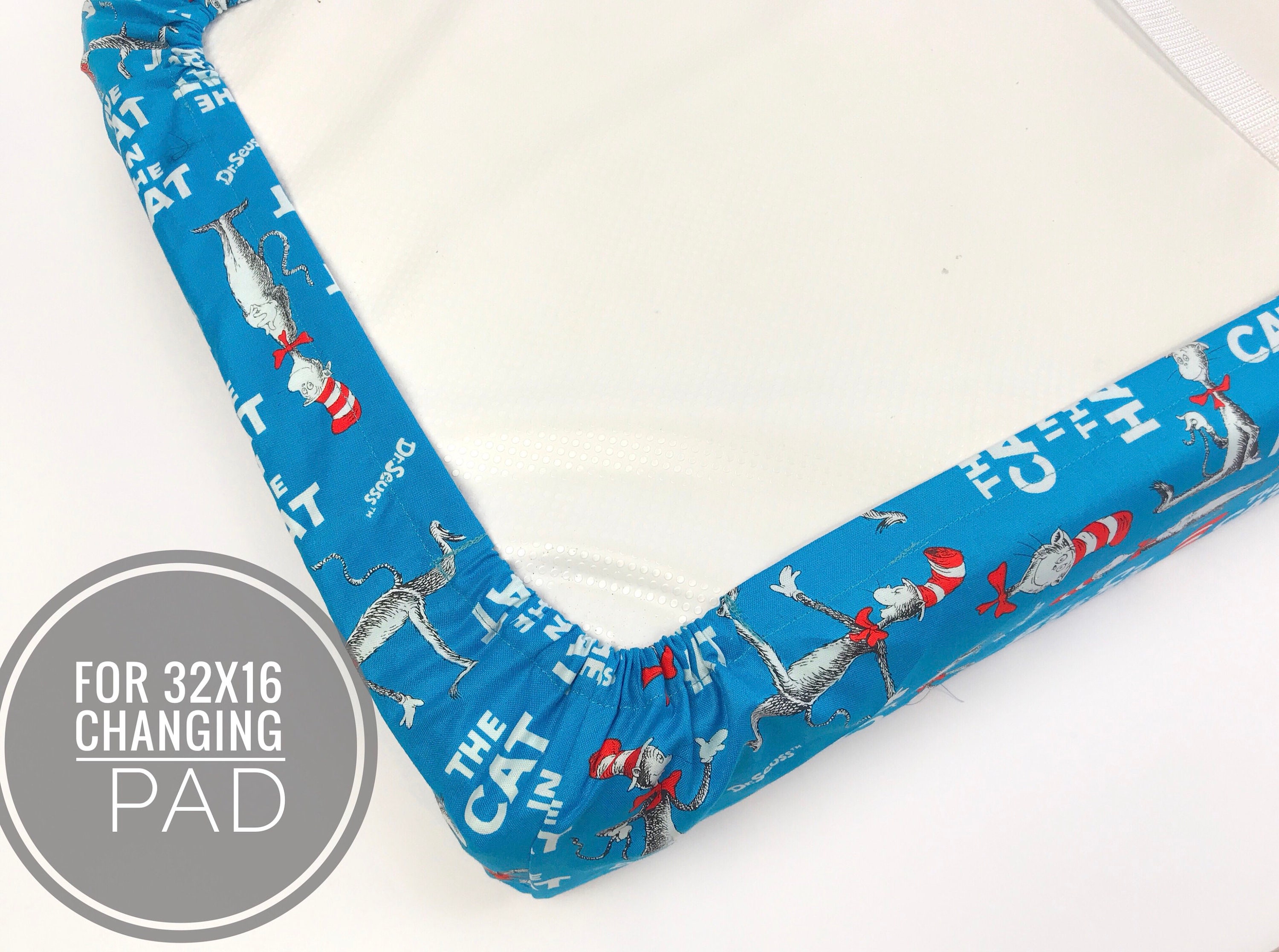 Floral Blue Girl Changing Pad Cover Baby Shower Gift Etsy