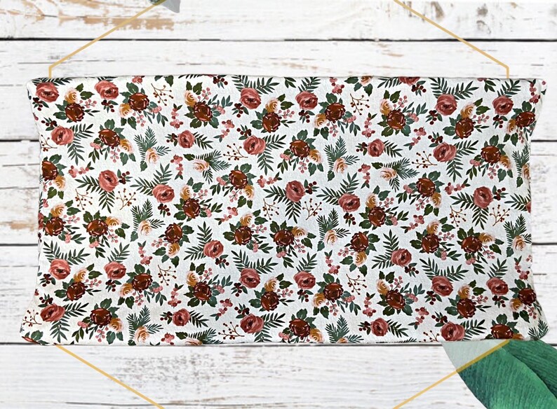Retro Cotton Floral Changing Pad Cover Boho Floral Nursery Etsy