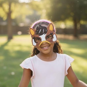 Children's Farm Animal Dress-Up Mask - Imaginative Play ( Pack Of 7) image 11