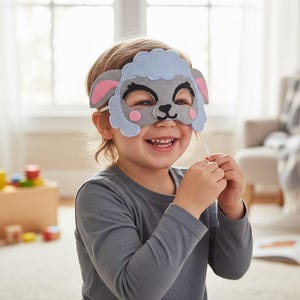 Children's Farm Animal Dress-Up Mask - Imaginative Play ( Pack Of 7) image 10