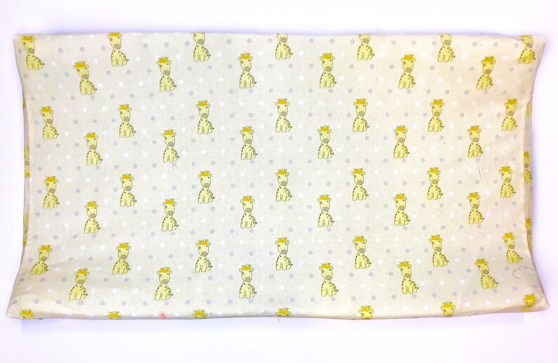 Changing Pad Covers Yellow and White Giraffes. Etsy