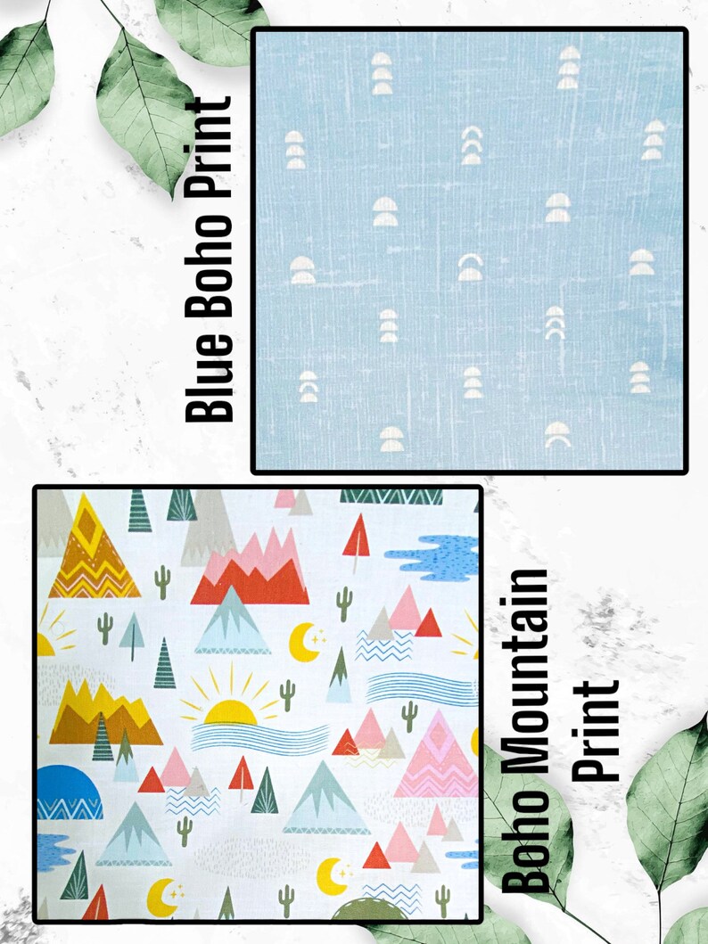 Boho Mountain Gender Neutral Changing Pad Cover Mountain Baby Etsy