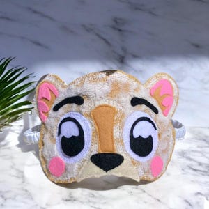Cheetah Print Animal Sleep Masks (Set of 2) - Kids 8+, Teens, Adults image 4