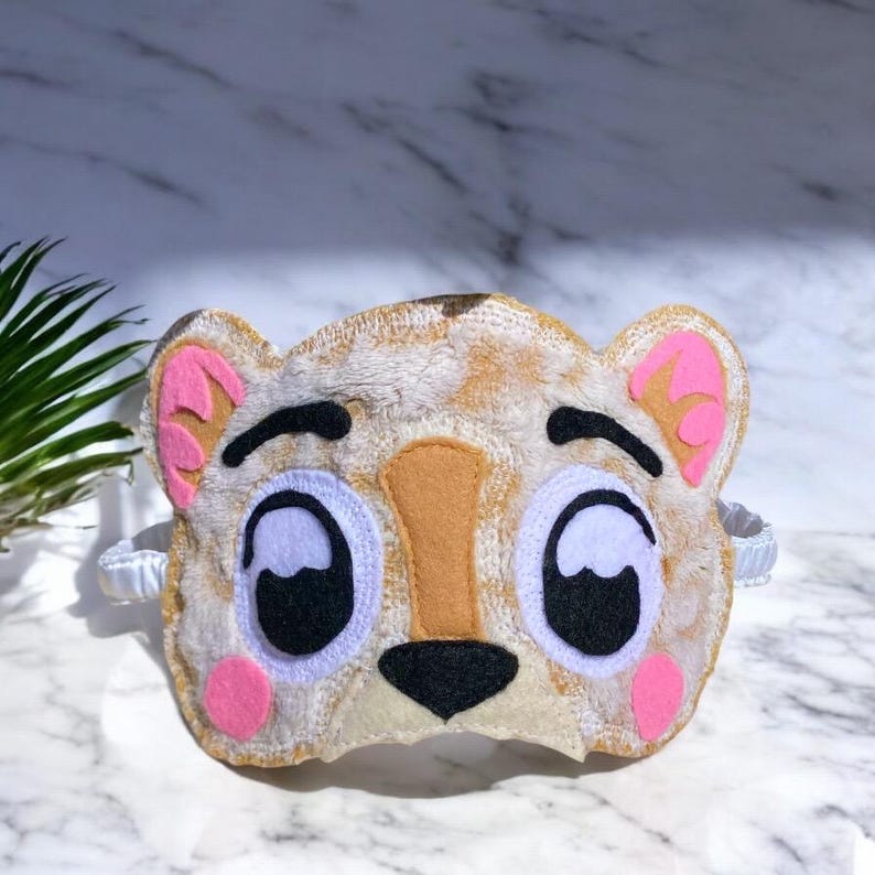 Cheetah Print Animal Sleep Masks (Set of 2) - Kids 8+, Teens, Adults image 4