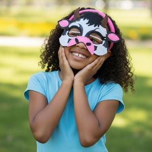 Children's Farm Animal Dress-Up Mask - Imaginative Play ( Pack Of 7) image 9