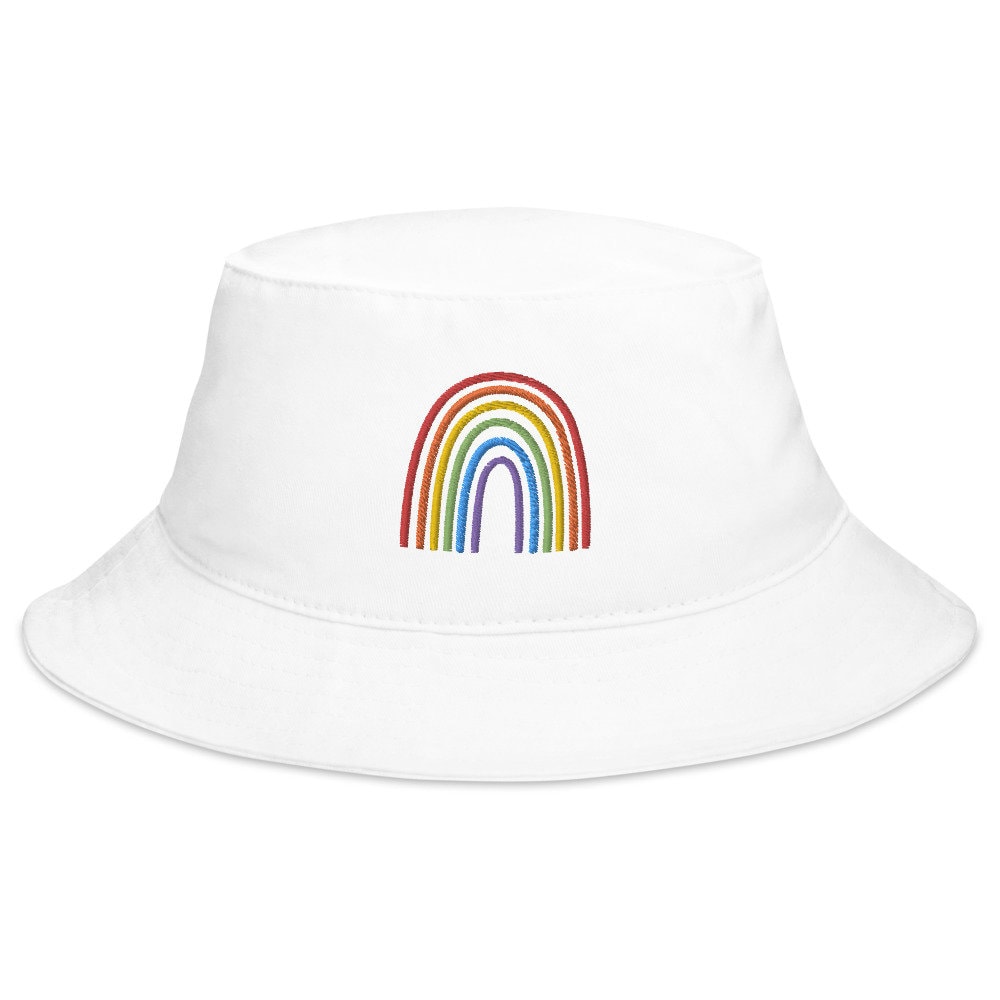 Rainbow Pride Bucket Hat LGBT GAY QUEER Etsy