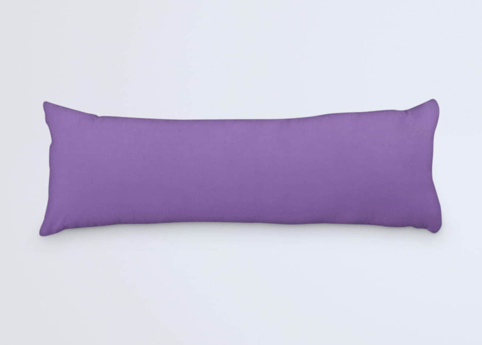 Purple Body Pillow 20x54 Body Pillow Cover Lilac Tulip Etsy