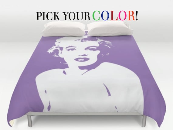 Marilyn Monroe Duvet Cover King Queen Full Twin Size Duvet Etsy