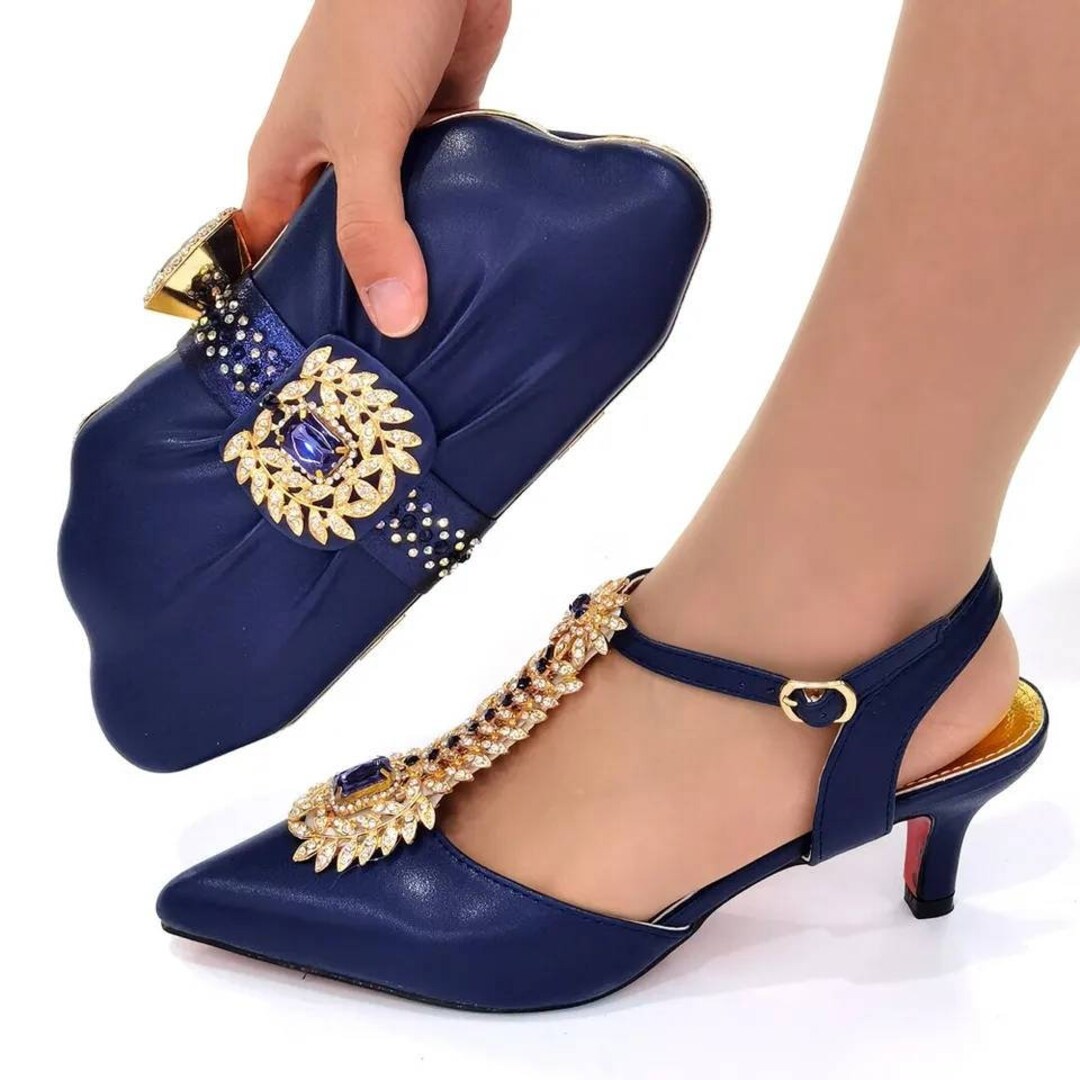 Italian Ladies Shoes Pointed Toe African Ladies Sandal Shoes Etsy