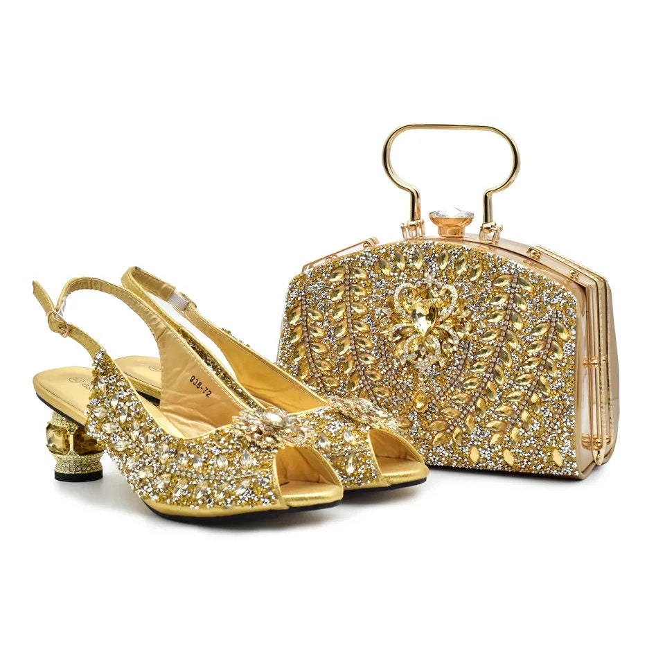 italian shoes and bags to match shoes with bag set decorated with  rhinestone ladies shoe and bag set for wedding african shoes