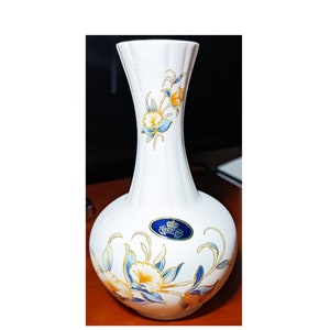 Beautiful Aynsley Just Orchids Flower Spill / Posy Vase Original Box Ideal Gift