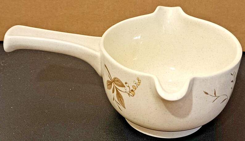 Vintage Royal Doulton Lambeth Ware Sandsprite Gravy / Sauce Boat with Handle LS1013 image 5