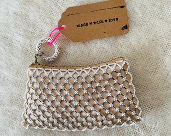 Vintage Beaded Coin Purse