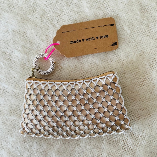 Vintage Beaded Coin Purse