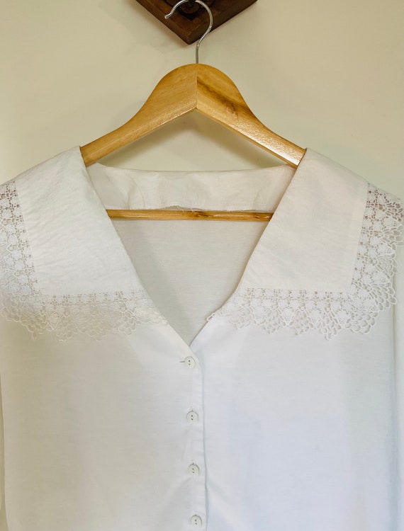 Women’s Vintage Chloe Inspired White Shirt - image 2